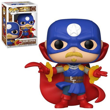 POP Marvel Infinity Warps Soldier Supreme Vinyl Figure - State of Comics