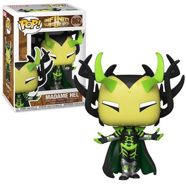 POP Marvel Infinity Warps Madame Hel Vinyl Figure - State of Comics