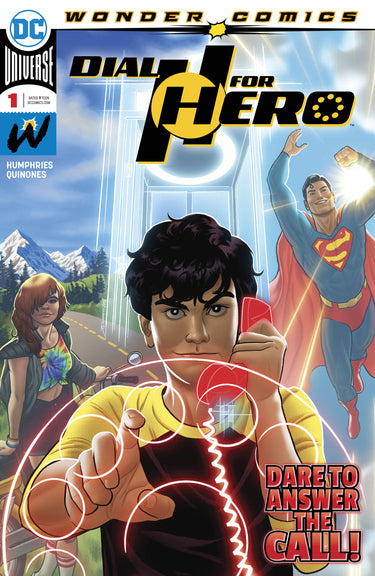 DC Comics Dial H For Hero #1 back issue comic book, featuring colorful cover art with superhero themes.