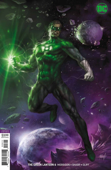 Green Lantern #6 DC Comics back issue comic book featuring Green Lantern on the cover.