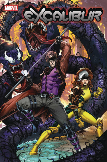 Marvel Excalibur #4 comic book back issues, featuring colorful cover art and characters from the Marvel universe.