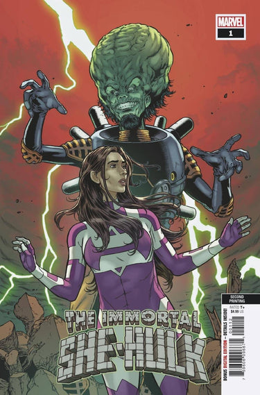 Immortal She-Hulk #1 2Nd Ptg Davis Hunt Var - State of Comics