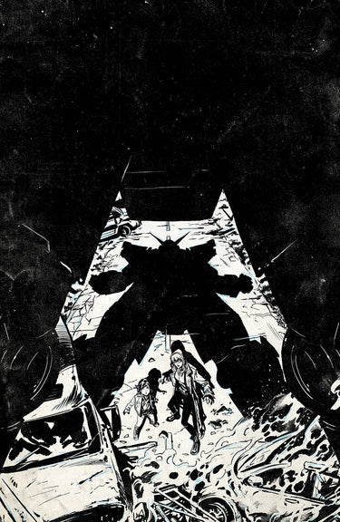Crossover #3 Shaw 1:25 B&W Incentive Var - State of Comics