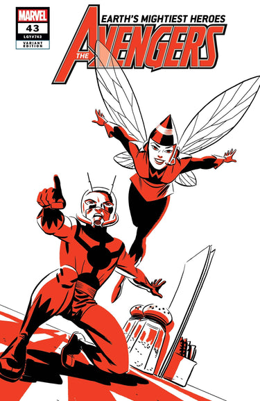 Avengers #43 Ant-Man And Wasp Two-Tone Var - State of Comics