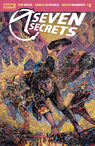 Seven Secrets #8 Cvr B Riccardi (05/12/2021) - State of Comics