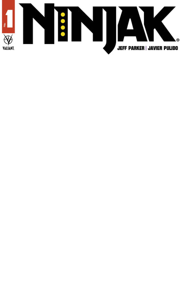 Ninjak #1 Cvr E Blank (07/14/2021) - State of Comics