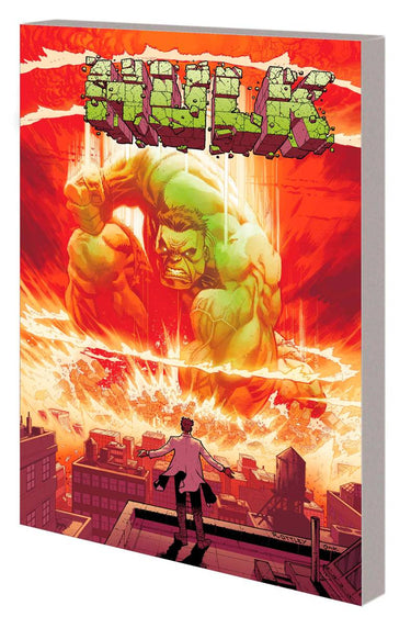 Marvel Hulk graphic novel by Donny Cates, Volume 1 Smashtronaut, featuring Hulk in a dynamic action pose on the cover.