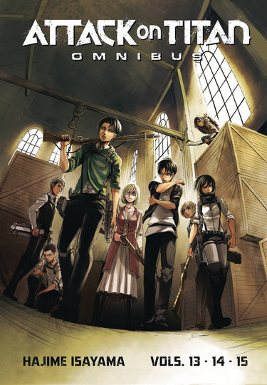 Attack On Titan Omnibus Tp Vol 05 Vol 13-15 (Mr) (06/15/2022) - State of Comics