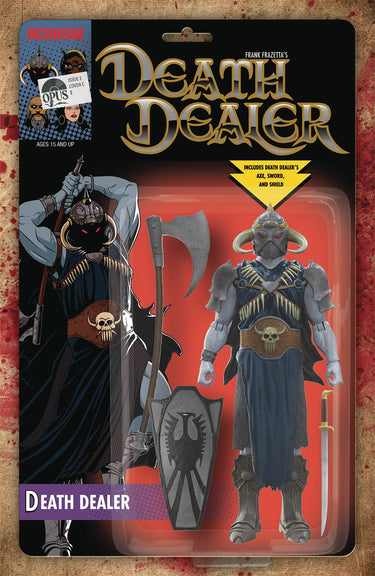 Frank Frazetta Death Dealer #2 Cvr C 5 Copy Incv Action Figu (06/08/2022) - State of Comics