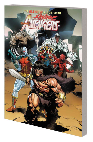 Savage Avengers Tp Vol 01 Time Is The Sharpest Edge - State of Comics