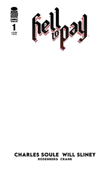 Hell To Pay #1 Cvr C Blank Sketch Cvr - State of Comics