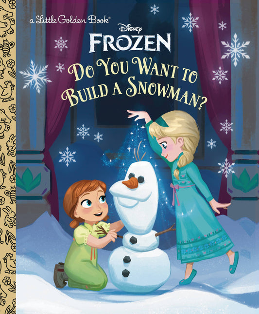 Do You Want To Build A Snowman Frozen Golden Book - State of Comics