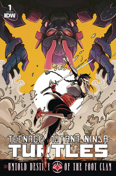 Tmnt Untold Destiny Of Foot Clan #1 Cvr D 10 Copy Santtos (R