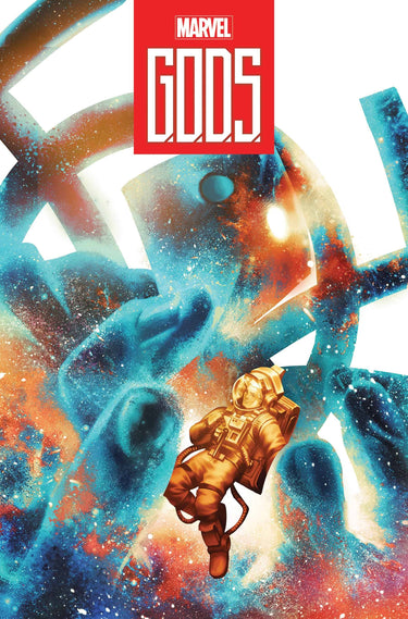 Marvel Gods #7 back issue comic book, featuring detailed cover art and classic superhero imagery.