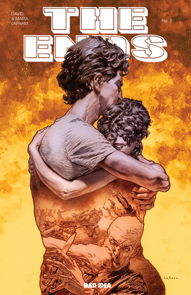 Back issue of The Ends #3 comic book by Bad Idea, featuring cover art and pages from the graphic novel series.
