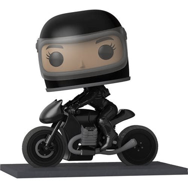 The Batman Selina Kyle on Motorcycle Deluxe Pop! Vinyl Vehicle - State of Comics