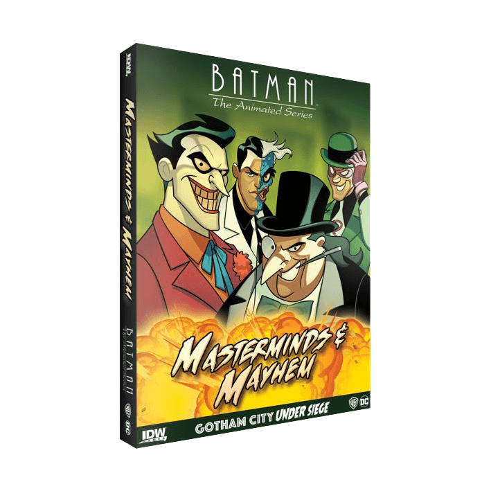 Batman Animated Series Gotham City Under Siege Masterminds Mayhem Board Game - State of Comics