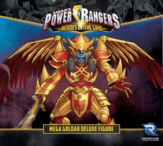 Power Rangers Heroes of the Grid Mega Goldar Deluxe Figure - State of Comics