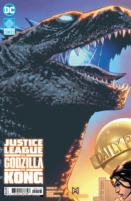 Justice League Vs Godzilla Vs Kong #1 Final Printing - State of Comics