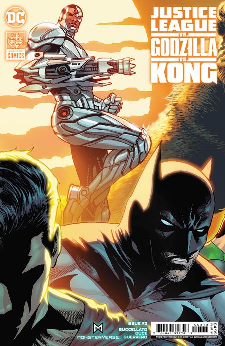 Justice League Vs Godzilla Vs Kong #3 Final Printing - State of Comics