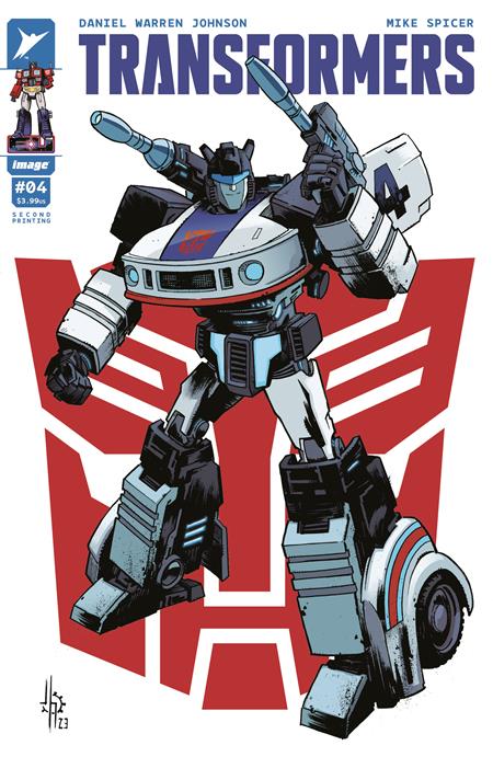 Transformers #4 Second Printing Cvr B Jason Howard Var - State of Comics