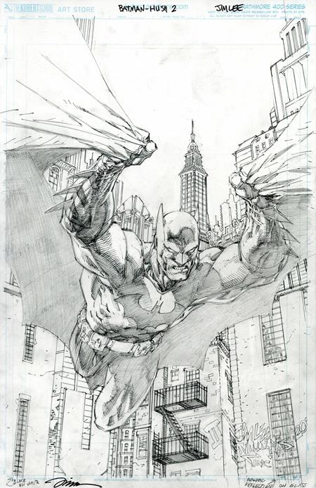 Batman #158 Cvr O Inc 1:250 Jim Lee Pencils Virgin Card Stock Var