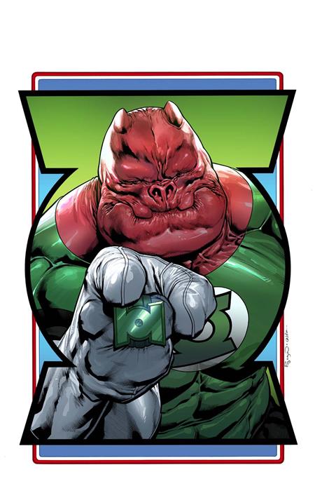 Green Lantern Corps #2 Cvr E Fernando Pasarin & Oclair Albert Recruitment Poster Acetate Var