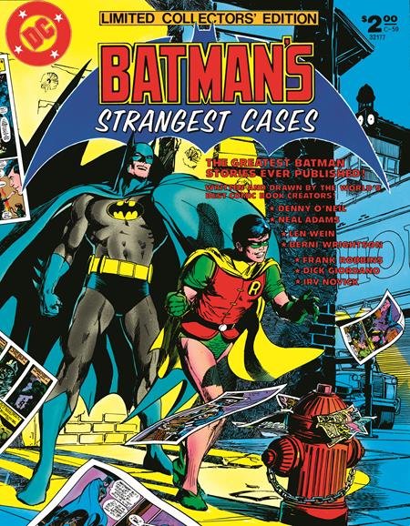 Limited Collectors Edition #59 Batmans Strangest Cases Facsimile Edition Cvr A Neal Adams & Bernie Wrightson