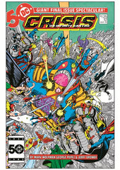 Crisis On Infinite Earths #12 Facsimile Edition Cvr B George Perez Foil Var