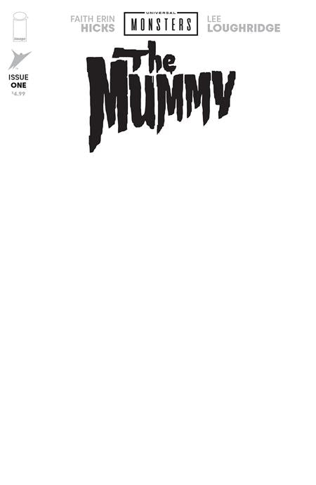 Universal Monsters The Mummy #1 (Of 4) Cvr H Blank Sketch Var