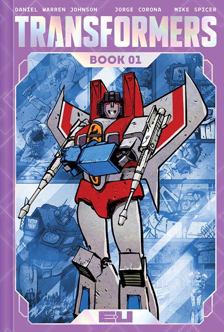 Transformers Deluxe Hc Book 01 Direct Market Exclusive Daniel Warren Johnson & Mike Spicer Decepticon Cvr