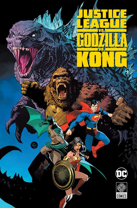 Justice League Vs Godzilla Vs Kong Hc