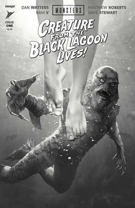 Universal Monsters The Creature From The Black Lagoon Lives #1 (Of 4) Cvr D Inc 1:25 Joshua Middleton Var