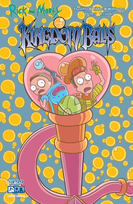 Rick And Morty Kingdom Balls #2 (Of 4) Cvr B Dean Rankine Var