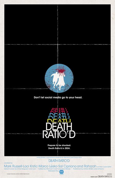 Death Ratiod (One Shot) Cvr B Chris Ferguson & Laci Movie Poster Homage Var (Mr) - State of Comics