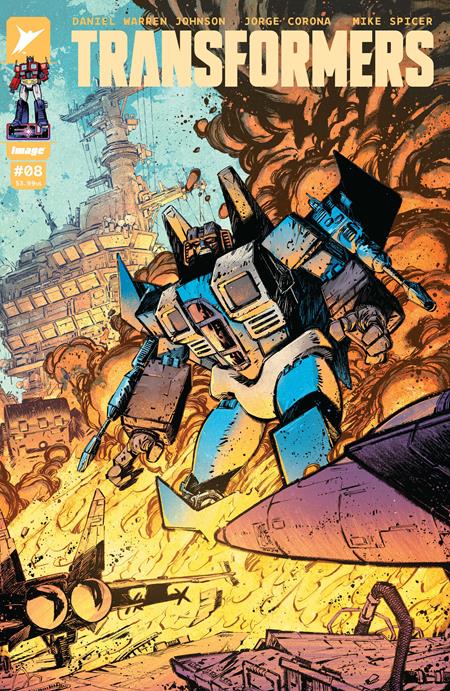 Transformers #8 Cvr B Jorge Corona & Mike Spicer Var - State of Comics