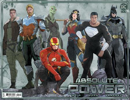 Absolute Power #1 (Of 4) 2nd Ptg Mikel Janin Wraparound