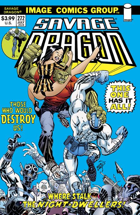 Savage Dragon #272 Cvr B Erik Larsen 70S Trade Dress Var (Mr)