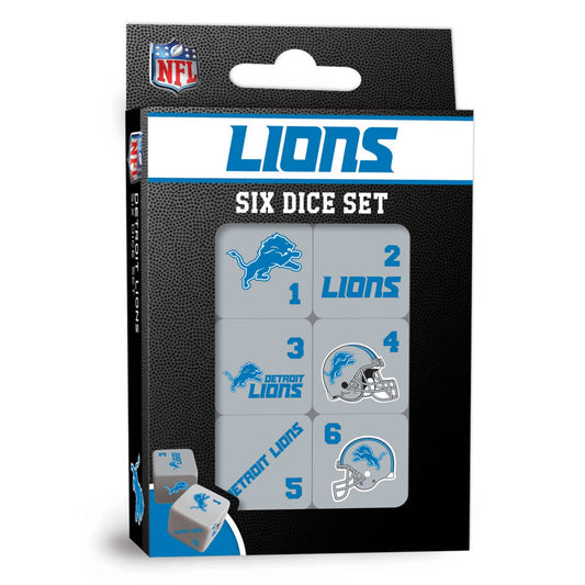 Detroit Lions Dice Set