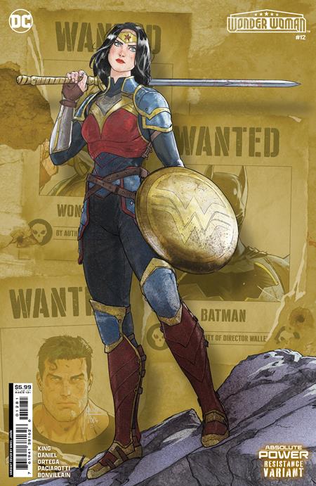 Wonder Woman #12 Cvr E Mikel Janin Resistance Card Stock Var (Absolute Power)