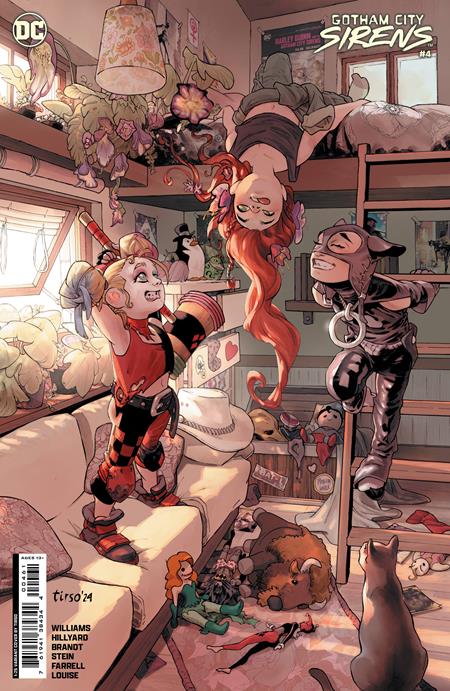 Gotham City Sirens #4 (Of 4) Cvr F Inc 1:25 Tirso Cons Card Stock Var