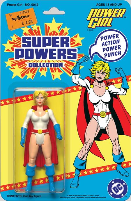 Power Girl #12 Cvr D Jason Geyer & Alex Saviuk Dc Super Powers Card Stock Var