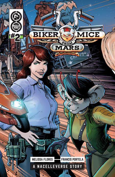 Biker Mice From Mars #2 (Of 3) Cvr A Dustin Weaver