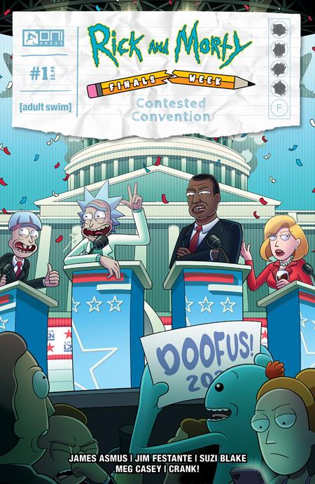 Rick And Morty Finals Week Contested Convention #1 (One Shot) Cvr A Suzi Blake (Mr)