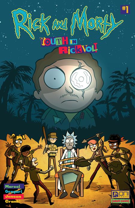 Rick And Morty Youth In Rickvolt #1 Cvr B Sarah Burrini Var (Mr)