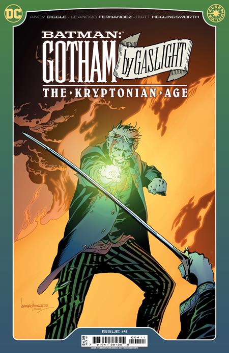 Batman Gotham By Gaslight The Kryptonian Age #4 (Of 12) Cvr A Leandro Fernandez