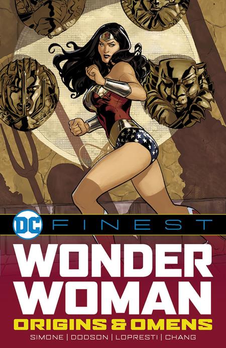 Dc Finest Wonder Woman Origins & Omens Tp