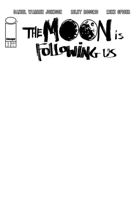 The Moon Is Following Us #1 (Of 10) Cvr F Blank Sketch Var