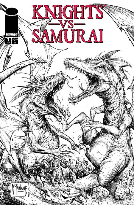 Knights Vs Samurai #1 Cvr C Todd McFarlane