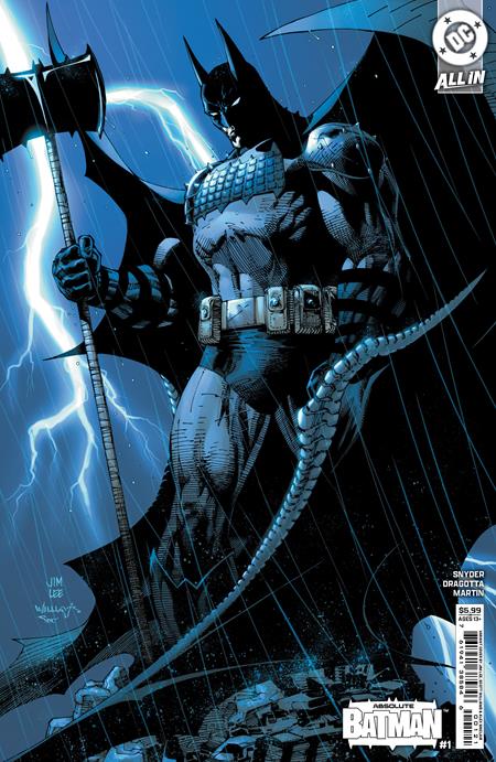 Absolute Batman #1 Cvr C Jim Lee Card Stock Var